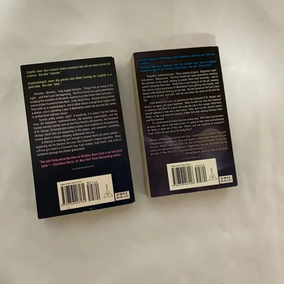 2 INCRYPTID paperb seanan McGuire blue-light armageddon, science fiction books - Picture 3 of 6